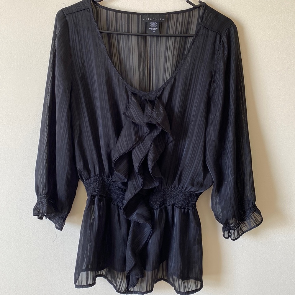 Women’s sheer blouse